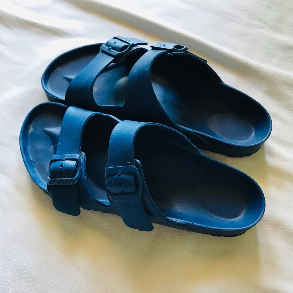 Birkenstock comfortable blue